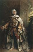 Thomas Gainsborough john campbell ,4th duke of argyll Spain oil painting artist